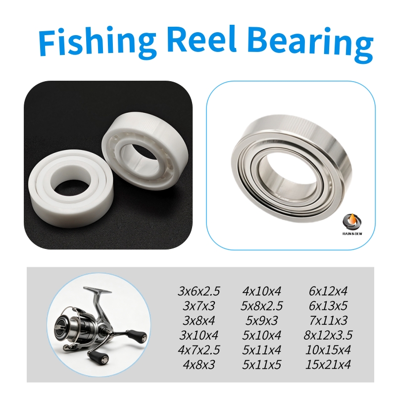 Baitcasting Reel - 1/5/10 szt. Kołowrotki wędkarskie ABEC-7/9 Luya,