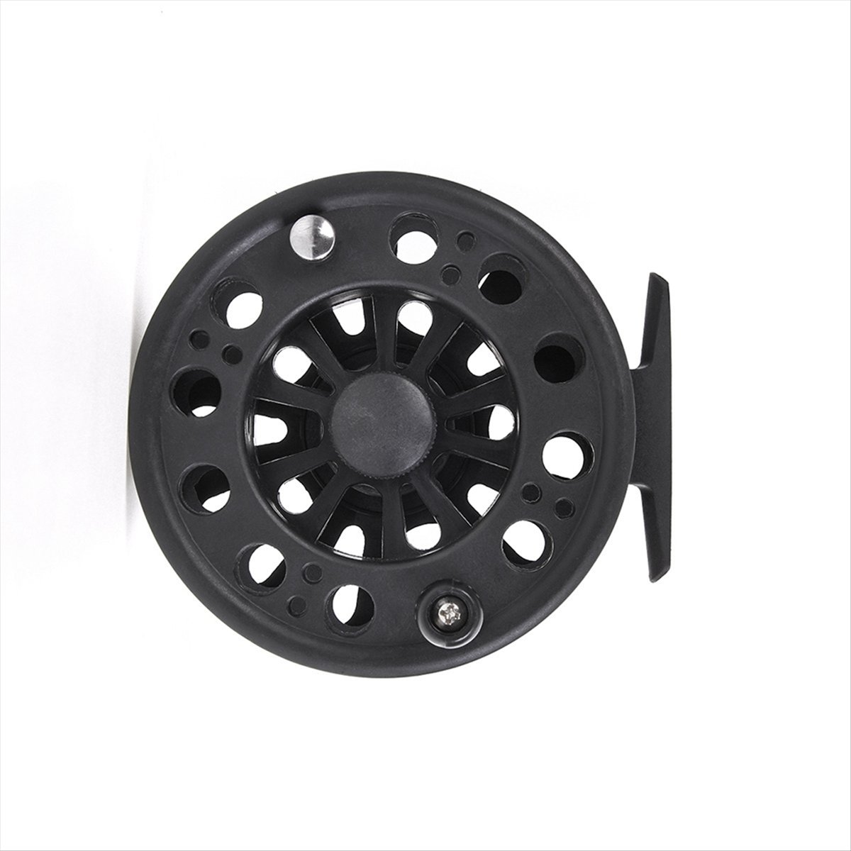 Fly Reel - Nowy model GLA8/9 Czarny Plastikowy Kołowrotek