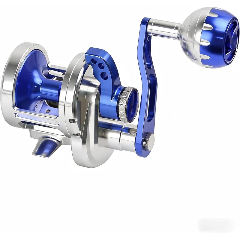 Ice Fishing Reel - Topline Tackle Kołowrotek wędkarski 66lb, przełożenie