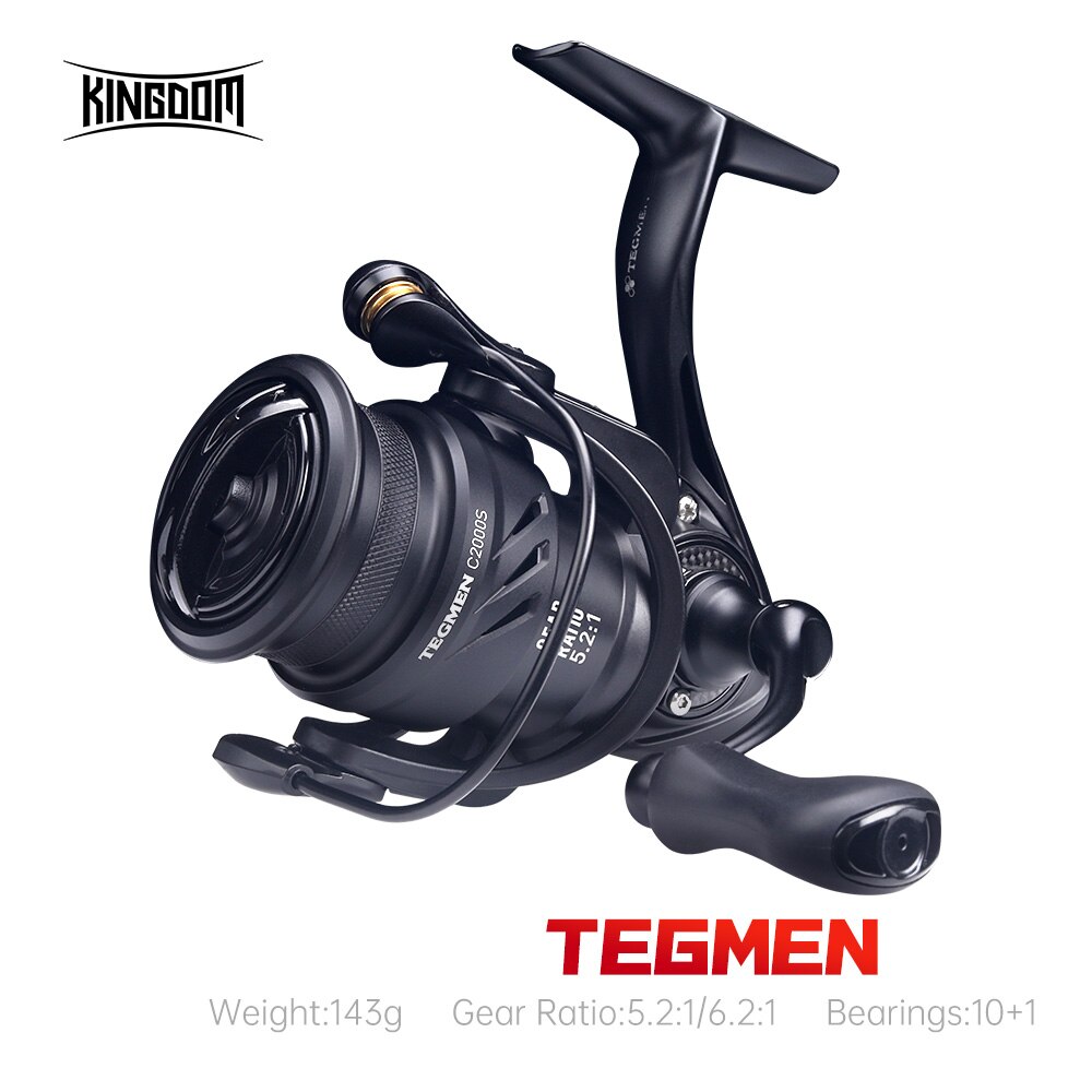 Kingdom Tegmen 5.2:1 6.2:1 143 – Abu Garcia Reel Revo recenzja i cena