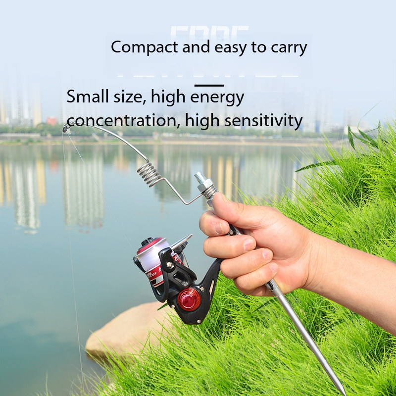 Wędka sprężynowa mini przenośn – Ice Fishing Reel recenzja i cena