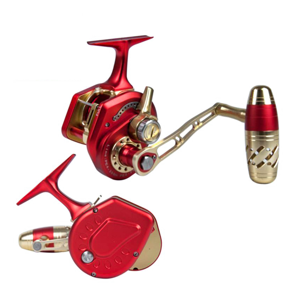 Czerwona szpula 70lbs Offshore – Baitcasting Reel recenzja i cena