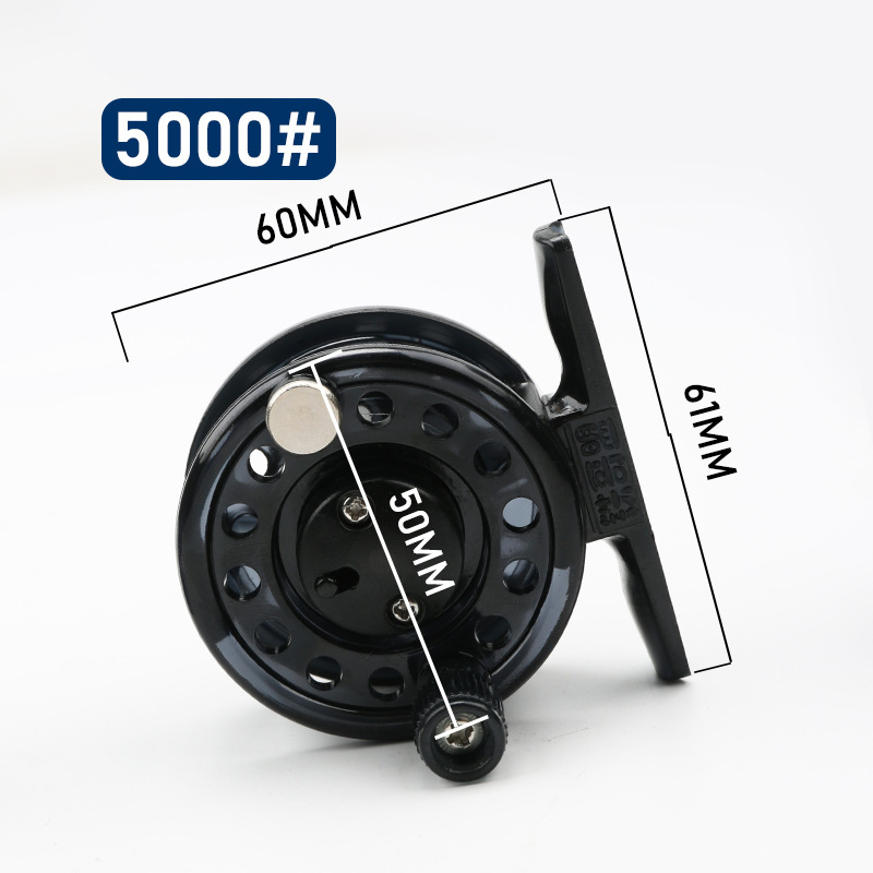 Lekki, przenośny kołowrotek ca – Ice Fishing Reel recenzja i cena