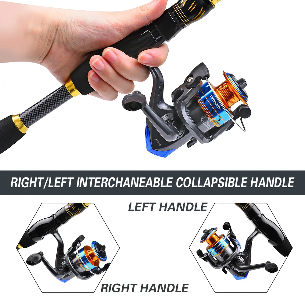 PROBEROS 1.5m-2.4m Zestaw Wędk – Spincast Reel recenzja i cena