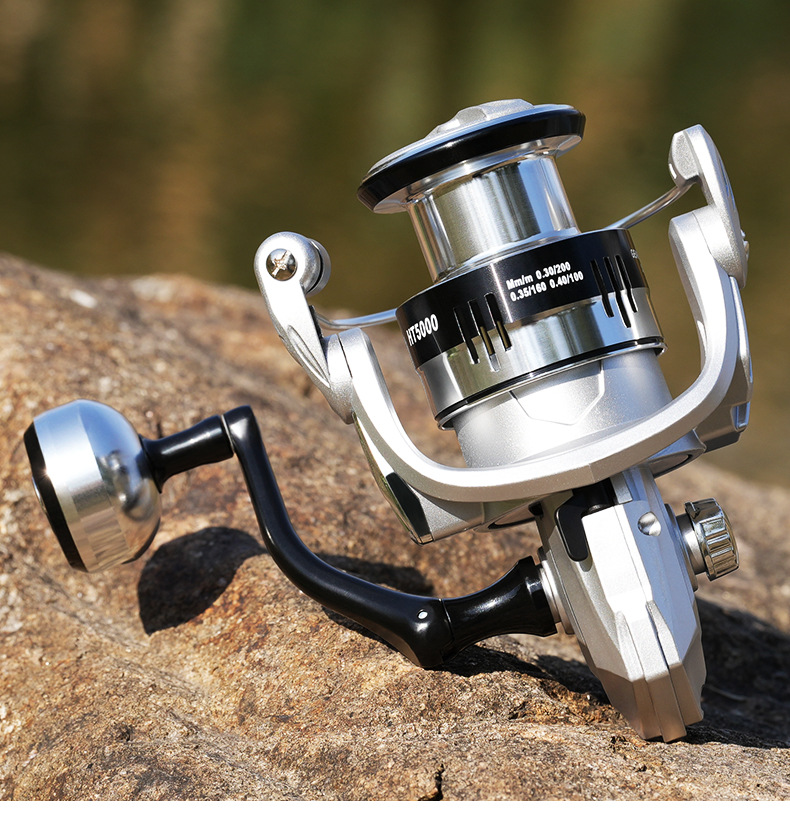 Srebrna Kołowrotek spinningowy – Reel Drag Knob recenzja i cena